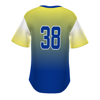 FreeStyle Sublimated Turbo Lightweight Two-Button Baseball Jersey (New Fit)