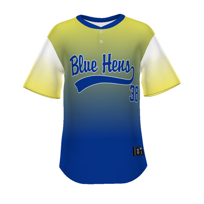 FreeStyle Sublimated Turbo Lightweight Two-Button Baseball Jersey (New Fit)