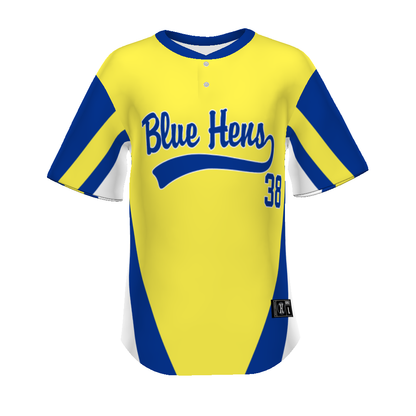 FreeStyle Sublimated Turbo Lightweight Two-Button Baseball Jersey (New Fit)
