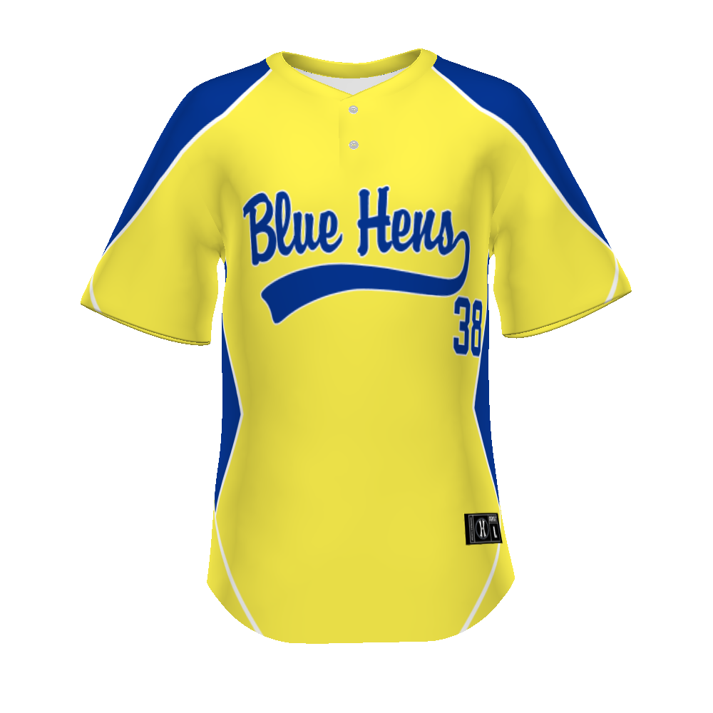 FreeStyle Sublimated Turbo Lightweight Two-Button Baseball Jersey (New Fit)