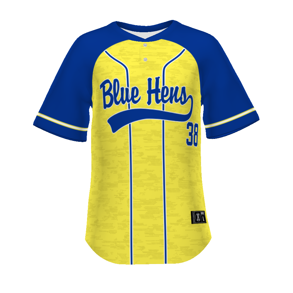 FreeStyle Sublimated Turbo Lightweight Two-Button Baseball Jersey (New Fit)