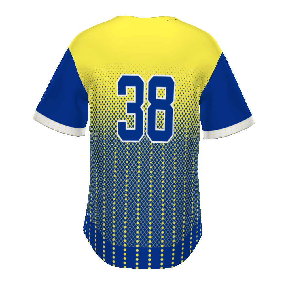 FreeStyle Sublimated Turbo Lightweight Two-Button Baseball Jersey (New Fit)