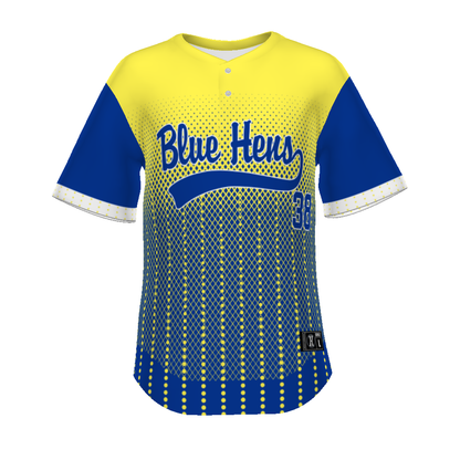 FreeStyle Sublimated Turbo Lightweight Two-Button Baseball Jersey (New Fit)