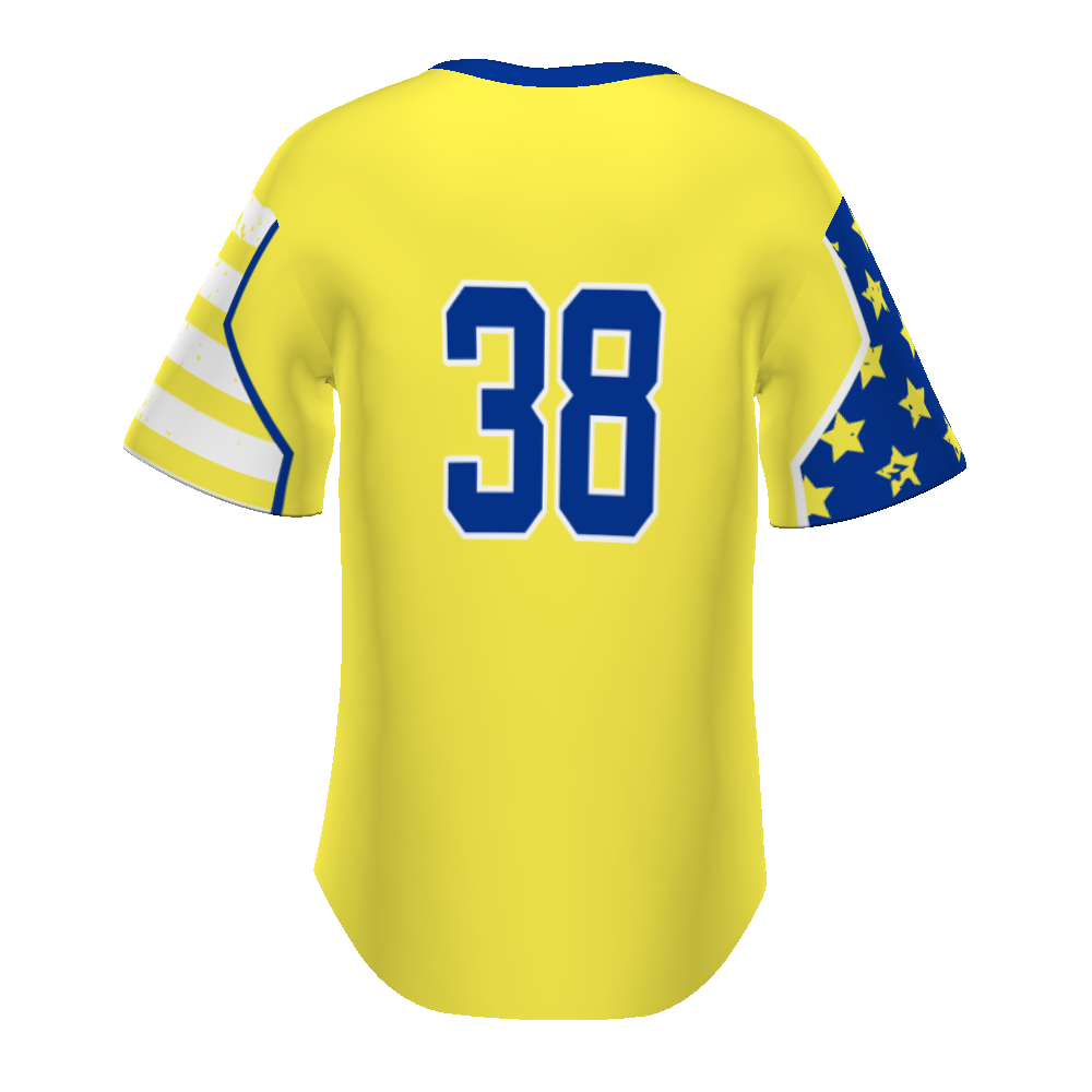 FreeStyle Sublimated Turbo Lightweight Two-Button Baseball Jersey (New Fit)