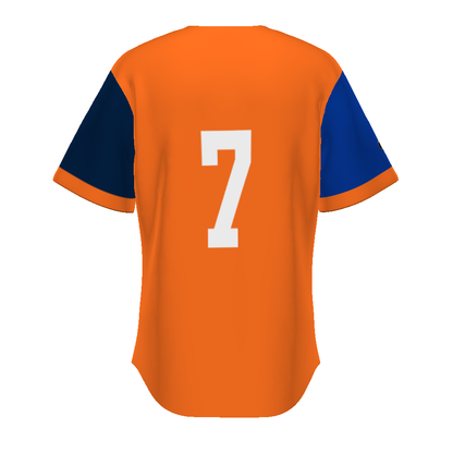Youth Freestyle Sublimated Turbo Full-button Baseball Jersey (New Fit)