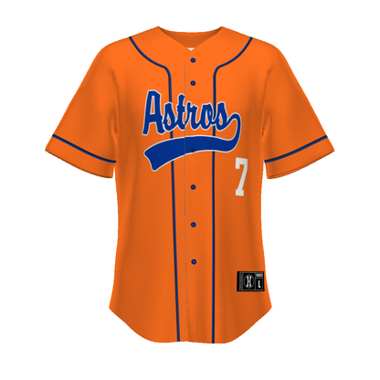 Youth Freestyle Sublimated Turbo Full-button Baseball Jersey (New Fit)