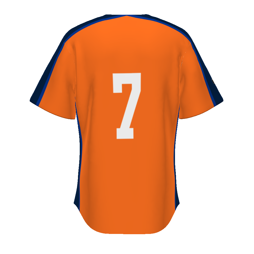 Youth Freestyle Sublimated Turbo Full-button Baseball Jersey (New Fit)