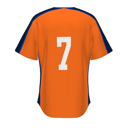 Youth Freestyle Sublimated Turbo Full-button Baseball Jersey (New Fit)