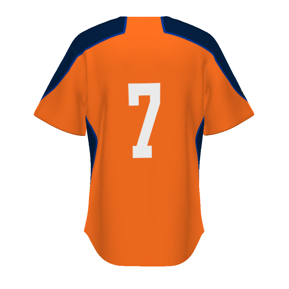 Youth Freestyle Sublimated Turbo Full-button Baseball Jersey (New Fit)
