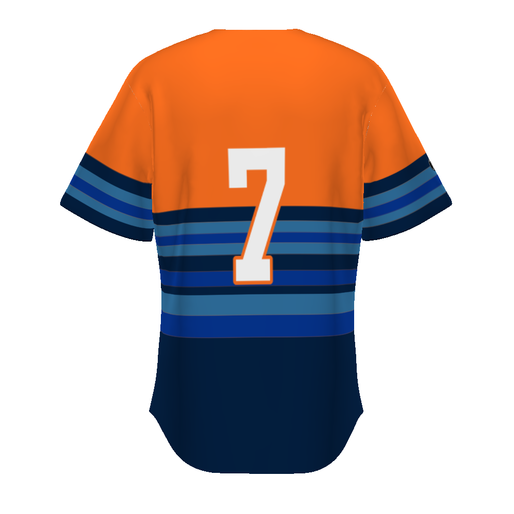 Youth Freestyle Sublimated Turbo Full-button Baseball Jersey (New Fit)