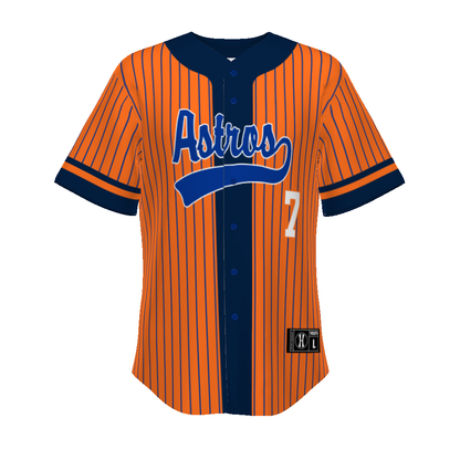 Youth Freestyle Sublimated Turbo Full-button Baseball Jersey (New Fit)