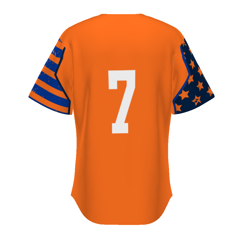 Youth Freestyle Sublimated Turbo Full-button Baseball Jersey (New Fit)
