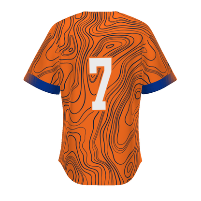 Youth Freestyle Sublimated Turbo Full-button Baseball Jersey (New Fit)