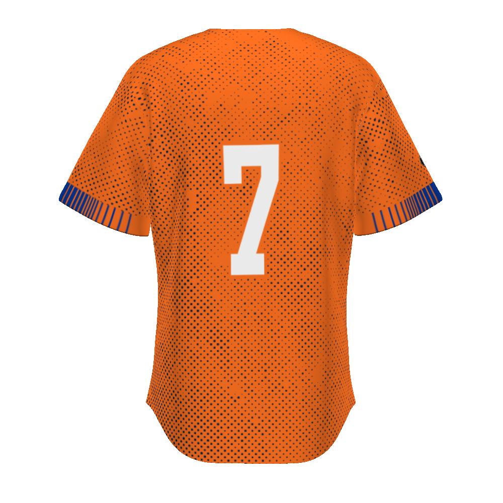 Youth Freestyle Sublimated Turbo Full-button Baseball Jersey (New Fit)