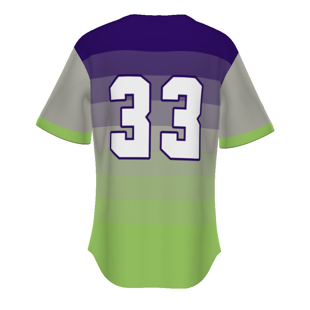 Youth Freestyle Sublimated Pin-dot 2-button Baseball Jersey (New Fit)