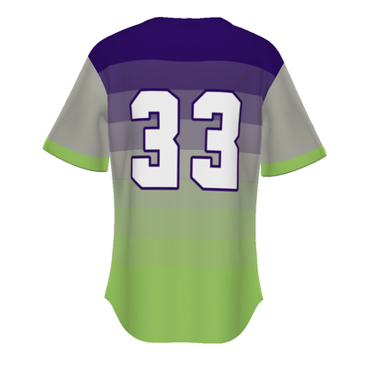 Youth Freestyle Sublimated Pin-dot 2-button Baseball Jersey (New Fit)