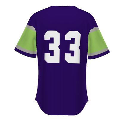 Youth Freestyle Sublimated Pin-dot 2-button Baseball Jersey (New Fit)