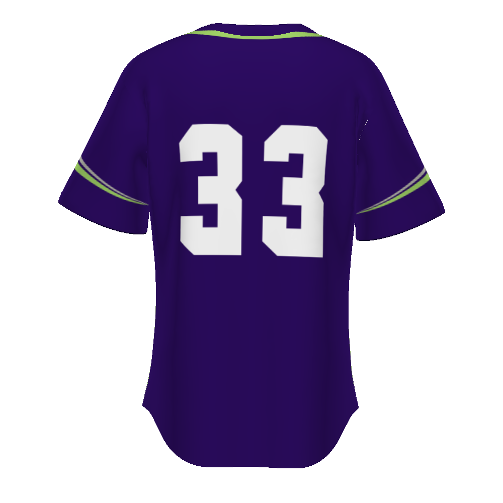 Youth Freestyle Sublimated Pin-dot 2-button Baseball Jersey (New Fit)