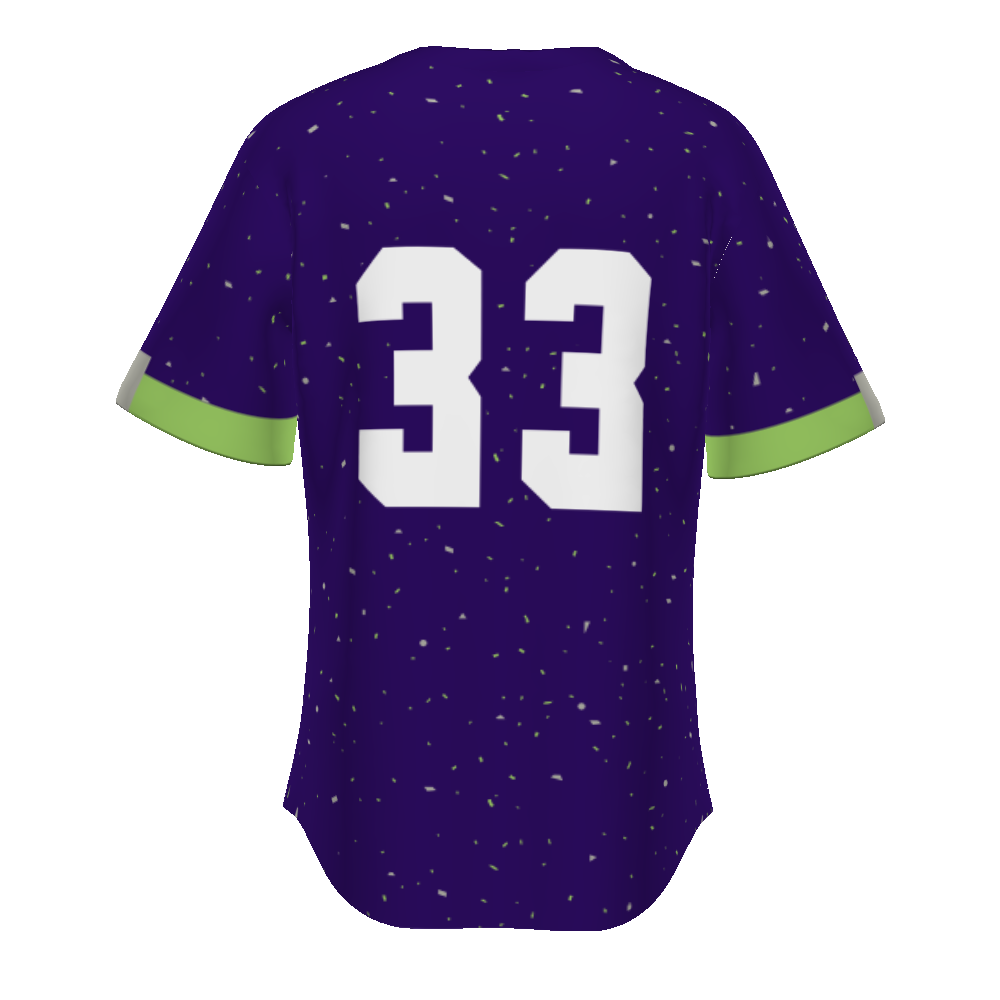Youth Freestyle Sublimated Pin-dot 2-button Baseball Jersey (New Fit)