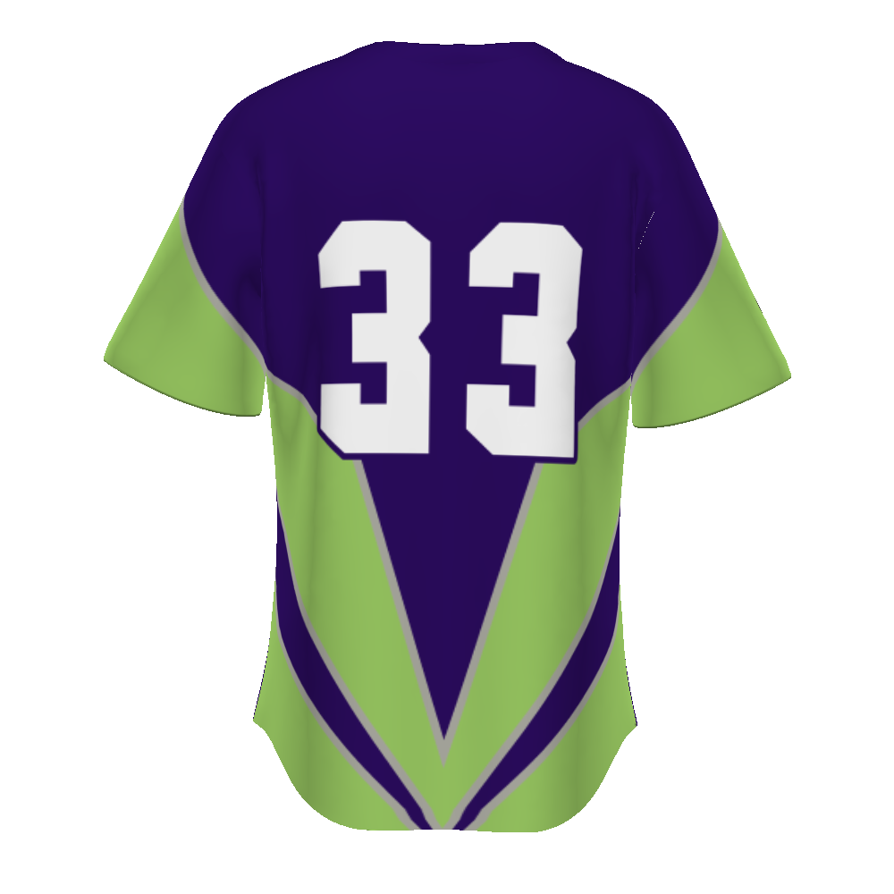 Youth Freestyle Sublimated Pin-dot 2-button Baseball Jersey (New Fit)