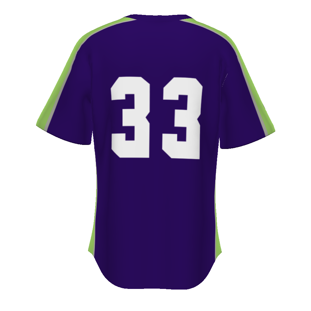 Youth Freestyle Sublimated Pin-dot 2-button Baseball Jersey (New Fit)