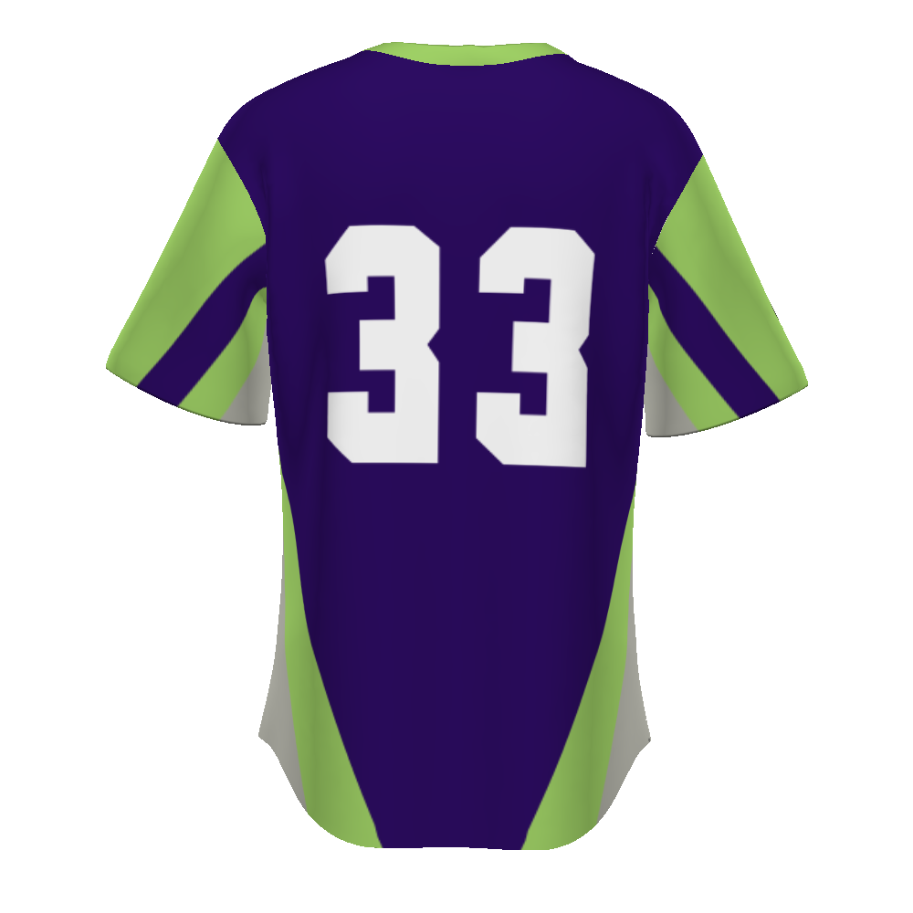 Youth Freestyle Sublimated Pin-dot 2-button Baseball Jersey (New Fit)