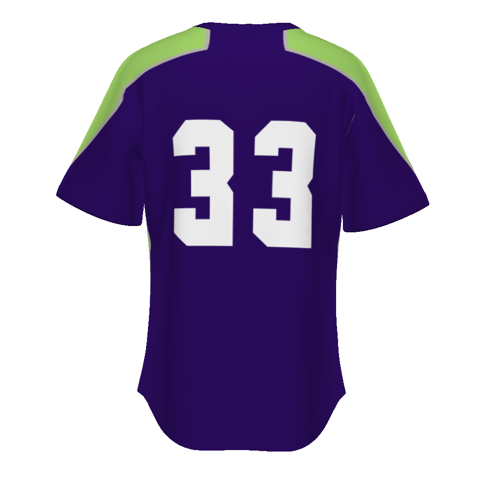 Youth Freestyle Sublimated Pin-dot 2-button Baseball Jersey (New Fit)