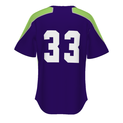 Youth Freestyle Sublimated Pin-dot 2-button Baseball Jersey (New Fit)