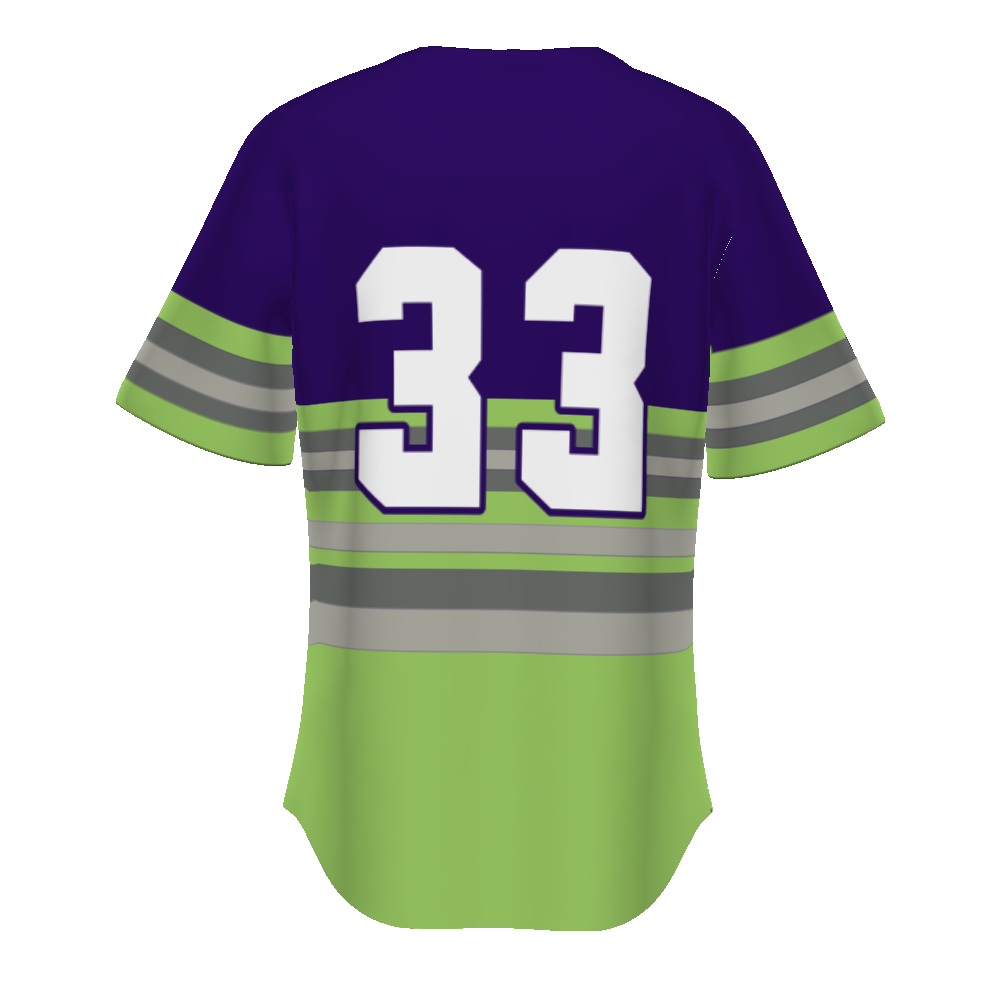 Youth Freestyle Sublimated Pin-dot 2-button Baseball Jersey (New Fit)