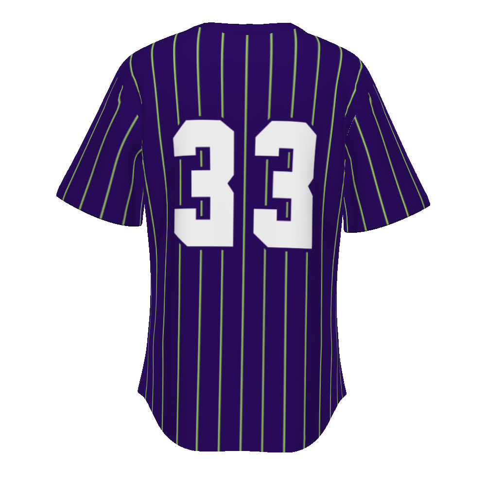 Youth Freestyle Sublimated Pin-dot 2-button Baseball Jersey (New Fit)