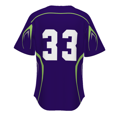 Youth Freestyle Sublimated Pin-dot 2-button Baseball Jersey (New Fit)