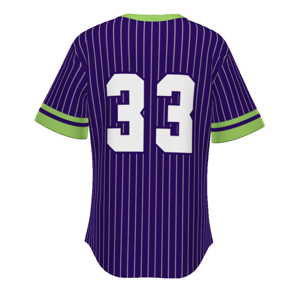 Youth Freestyle Sublimated Pin-dot 2-button Baseball Jersey (New Fit)