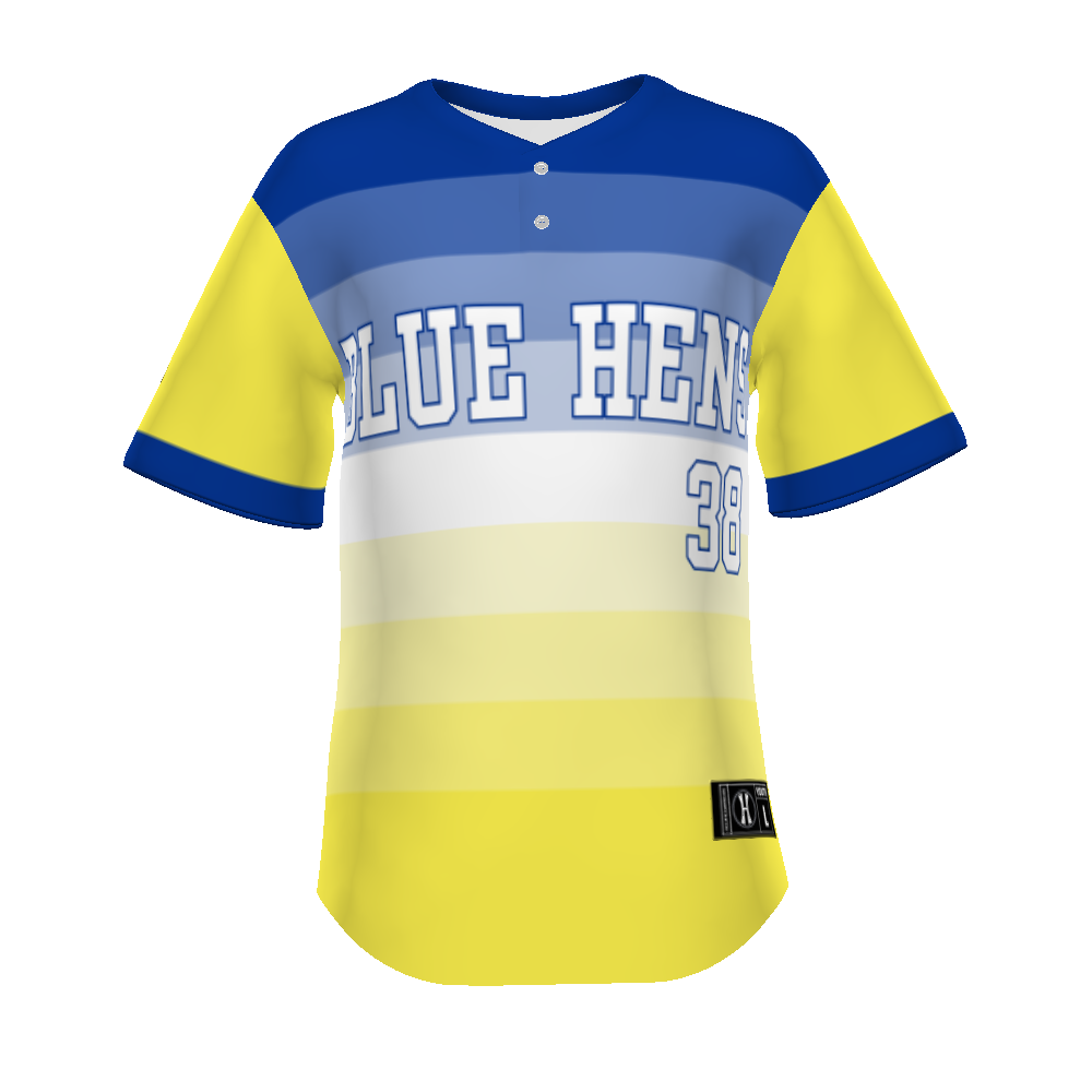 Youth FreeStyle Sublimated Turbo Lightweight Two-Button Baseball Jersey (New Fit)