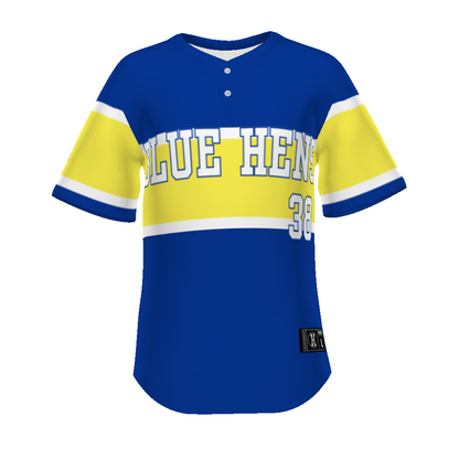Youth FreeStyle Sublimated Turbo Lightweight Two-Button Baseball Jersey (New Fit)