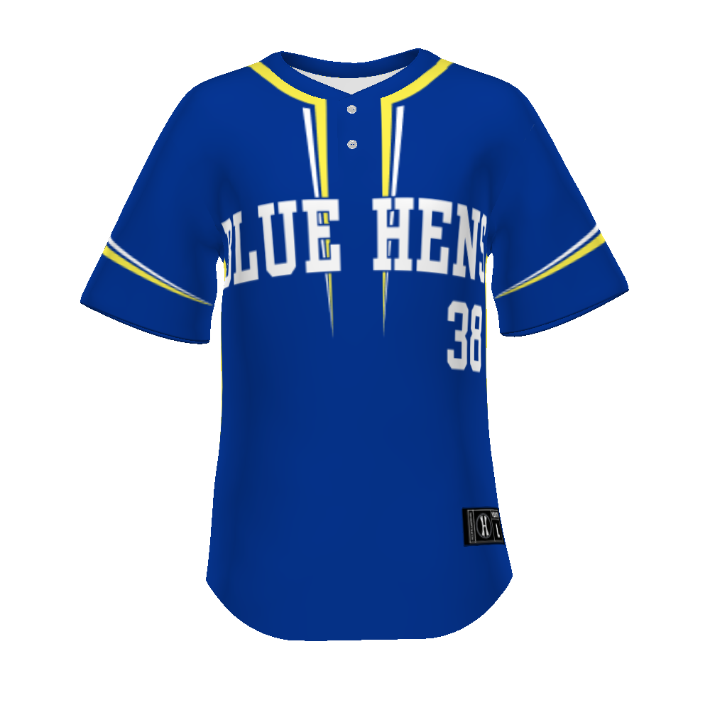 Youth FreeStyle Sublimated Turbo Lightweight Two-Button Baseball Jersey (New Fit)