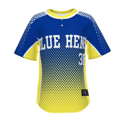 Youth FreeStyle Sublimated Turbo Lightweight Two-Button Baseball Jersey (New Fit)
