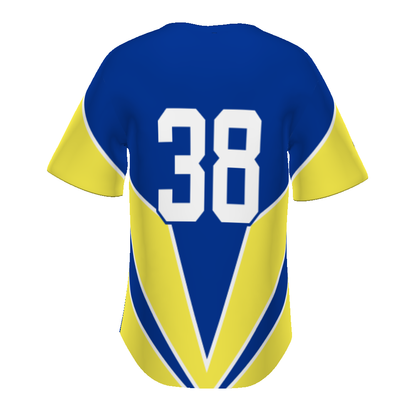 Youth FreeStyle Sublimated Turbo Lightweight Two-Button Baseball Jersey (New Fit)