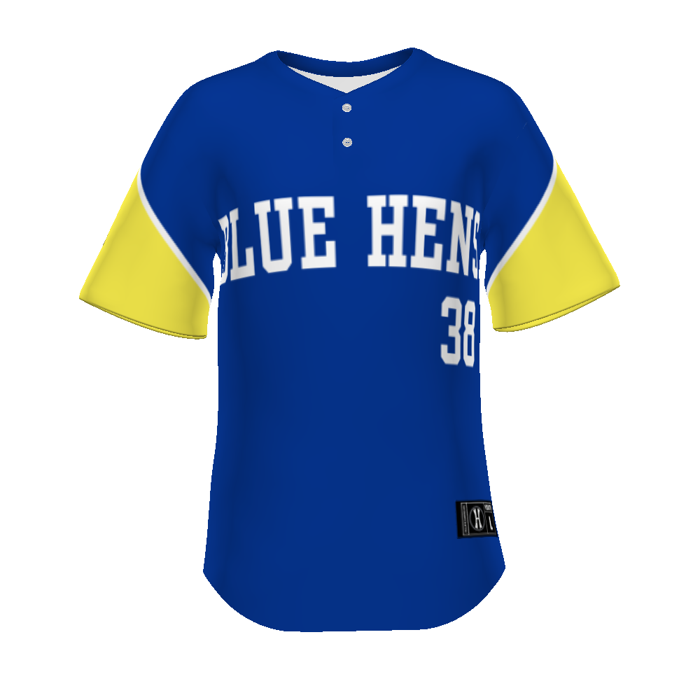 Youth FreeStyle Sublimated Turbo Lightweight Two-Button Baseball Jersey (New Fit)