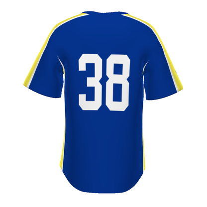 Youth FreeStyle Sublimated Turbo Lightweight Two-Button Baseball Jersey (New Fit)