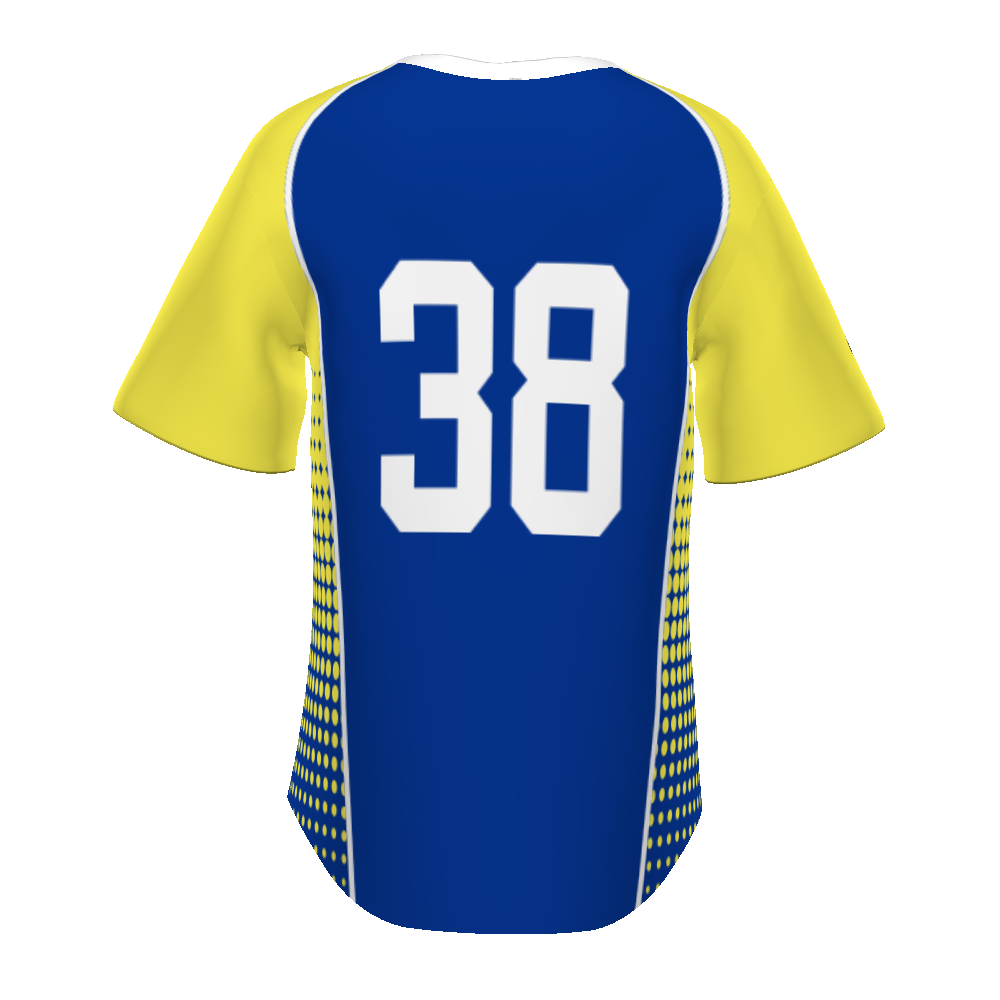 Youth FreeStyle Sublimated Turbo Lightweight Two-Button Baseball Jersey (New Fit)