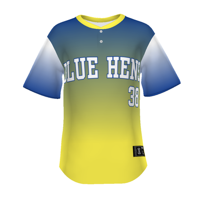 Youth FreeStyle Sublimated Turbo Lightweight Two-Button Baseball Jersey (New Fit)