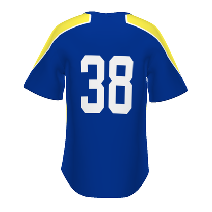Youth FreeStyle Sublimated Turbo Lightweight Two-Button Baseball Jersey (New Fit)