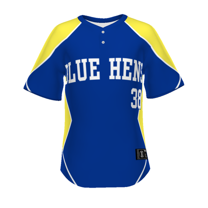Youth FreeStyle Sublimated Turbo Lightweight Two-Button Baseball Jersey (New Fit)