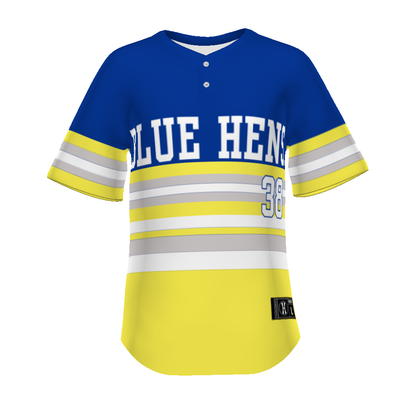 Youth FreeStyle Sublimated Turbo Lightweight Two-Button Baseball Jersey (New Fit)