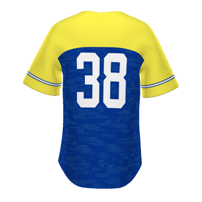 Youth FreeStyle Sublimated Turbo Lightweight Two-Button Baseball Jersey (New Fit)