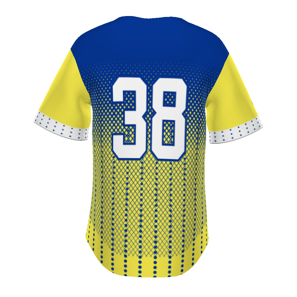 Youth FreeStyle Sublimated Turbo Lightweight Two-Button Baseball Jersey (New Fit)