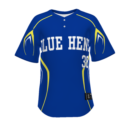 Youth FreeStyle Sublimated Turbo Lightweight Two-Button Baseball Jersey (New Fit)