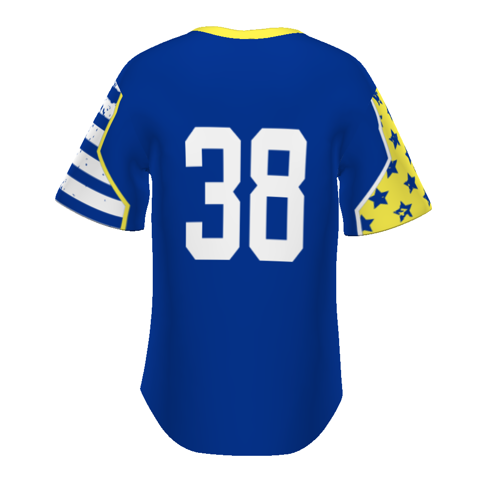 Youth FreeStyle Sublimated Turbo Lightweight Two-Button Baseball Jersey (New Fit)