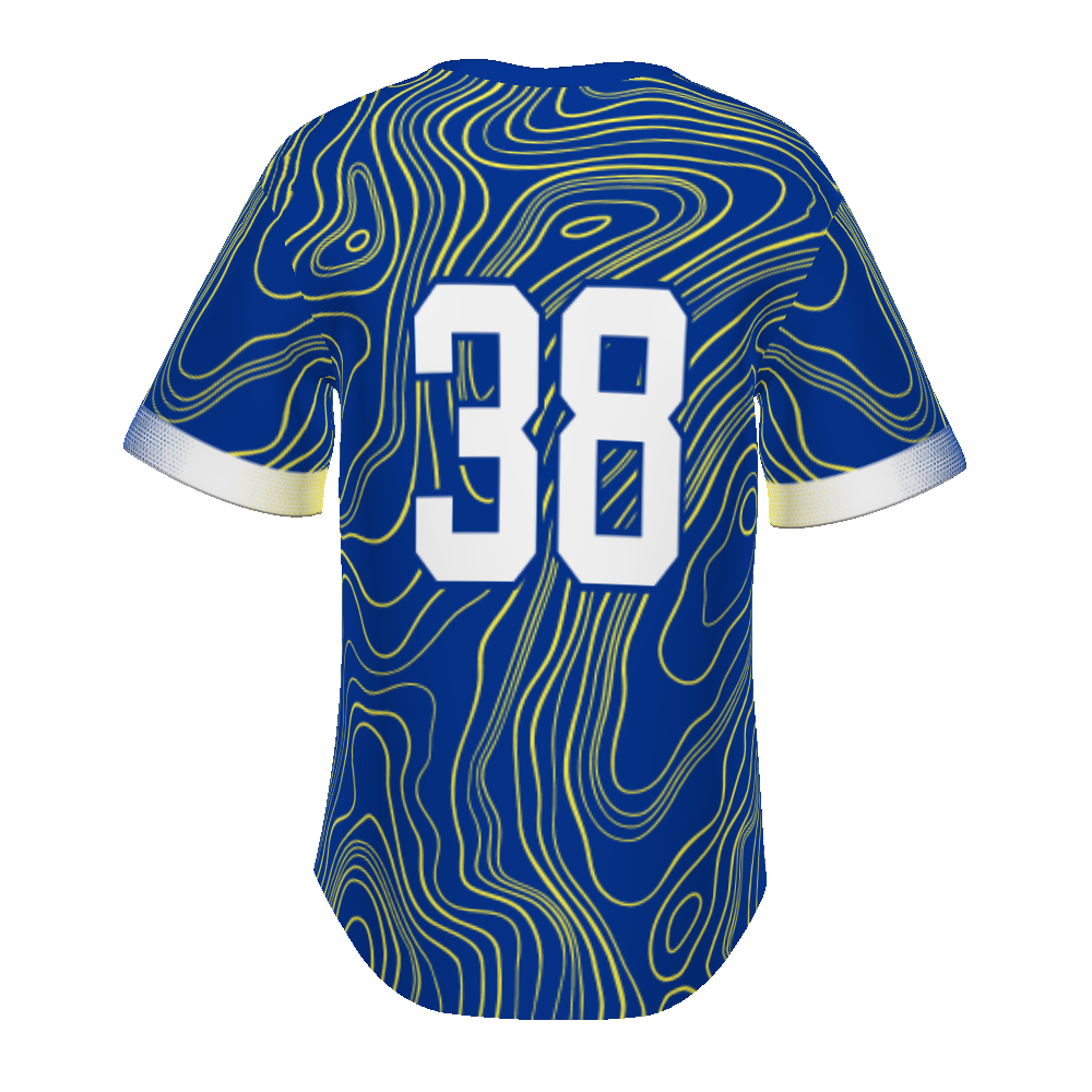 Youth FreeStyle Sublimated Turbo Lightweight Two-Button Baseball Jersey (New Fit)