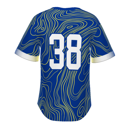 Youth FreeStyle Sublimated Turbo Lightweight Two-Button Baseball Jersey (New Fit)